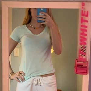 Light blue hollister t-shirt